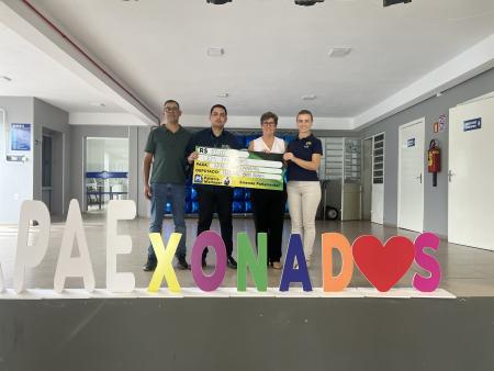 Vereadora Patrícia Wallauer conquista R$ 100 mil para a Apae com deputado federal Bibo Nunes